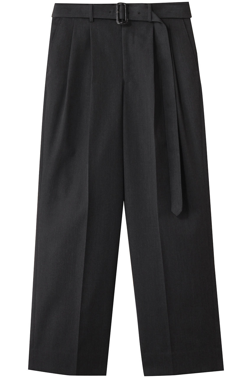 THE RERACS 【MEN】2タックベルテッドパンツ (トップグレー, 6(48)) ザ・リラクス ELLE SHOP THE RERACS 【MEN】2タックベルテッドパンツ (トップグレー, 6(48)) ザ・リラクス ELLE SHOP