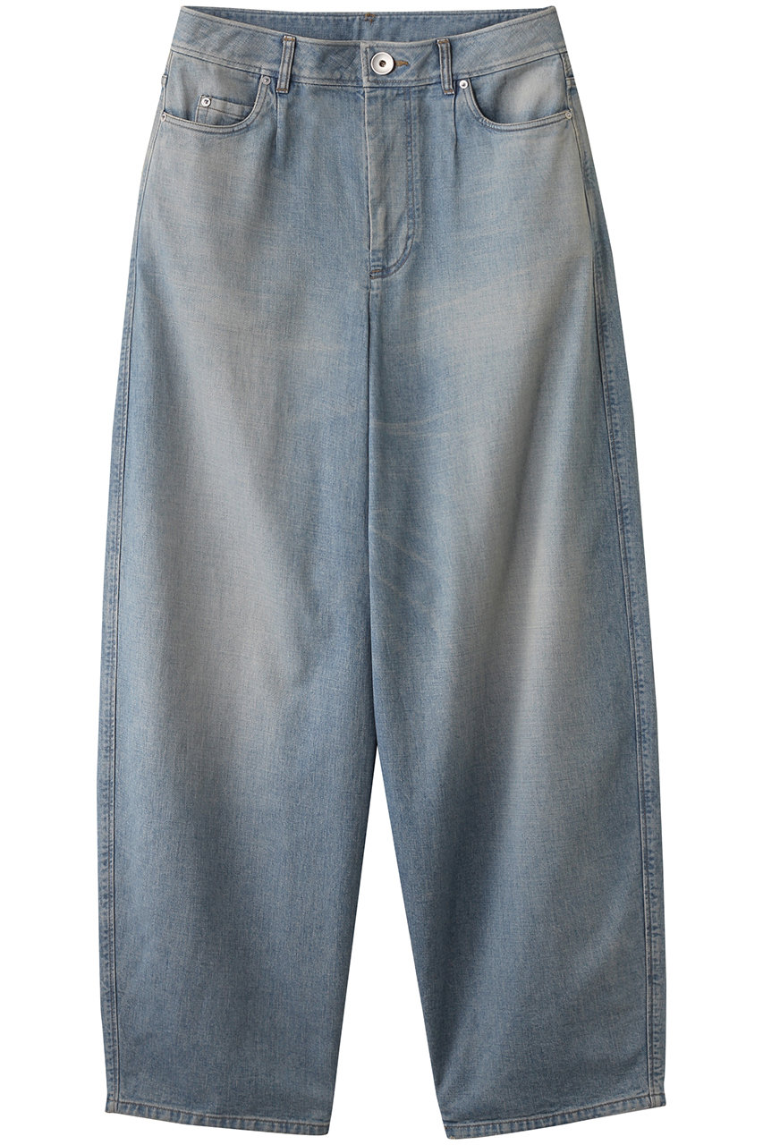 THE RERACS 【MEN】デニムバレルパンツ (ブリーチライトブルー, 6(48)) ザ・リラクス ELLE SHOP THE RERACS 【MEN】デニムバレルパンツ (ブリーチライトブルー, 6(48)) ザ・リラクス ELLE SHOP