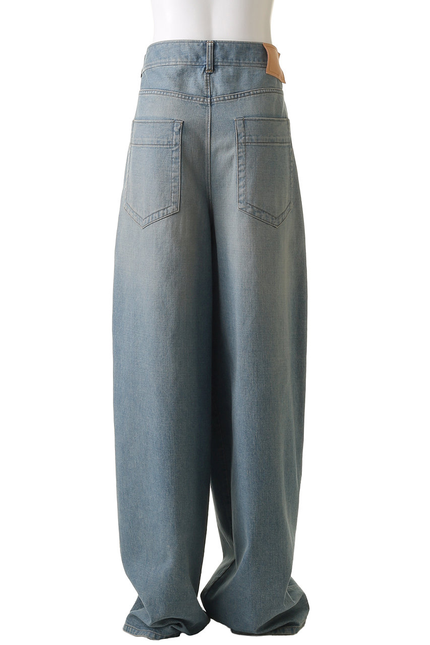 THE RERACS デニム THE RERACS│ザ・リラクス / THE BELTED WIDE DENIM(INDIGO)