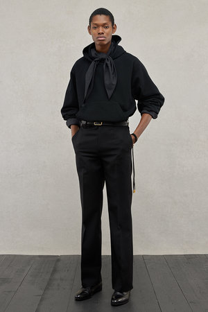 THE RERACS 24SS 46 タグ付き スタンドカラービッグブルゾン THE RERACS 24SS 46 タグ付き スタンドカラービッグブルゾン