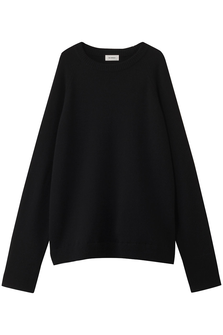 THE RERACS 【MEN】ラグランクルーネックニットプルオーバー (ブラック, 5(46)) ザ・リラクス ELLE SHOP THE RERACS 【MEN】ラグランクルーネックニットプルオーバー (ブラック, 5(46)) ザ・リラクス ELLE SHOP