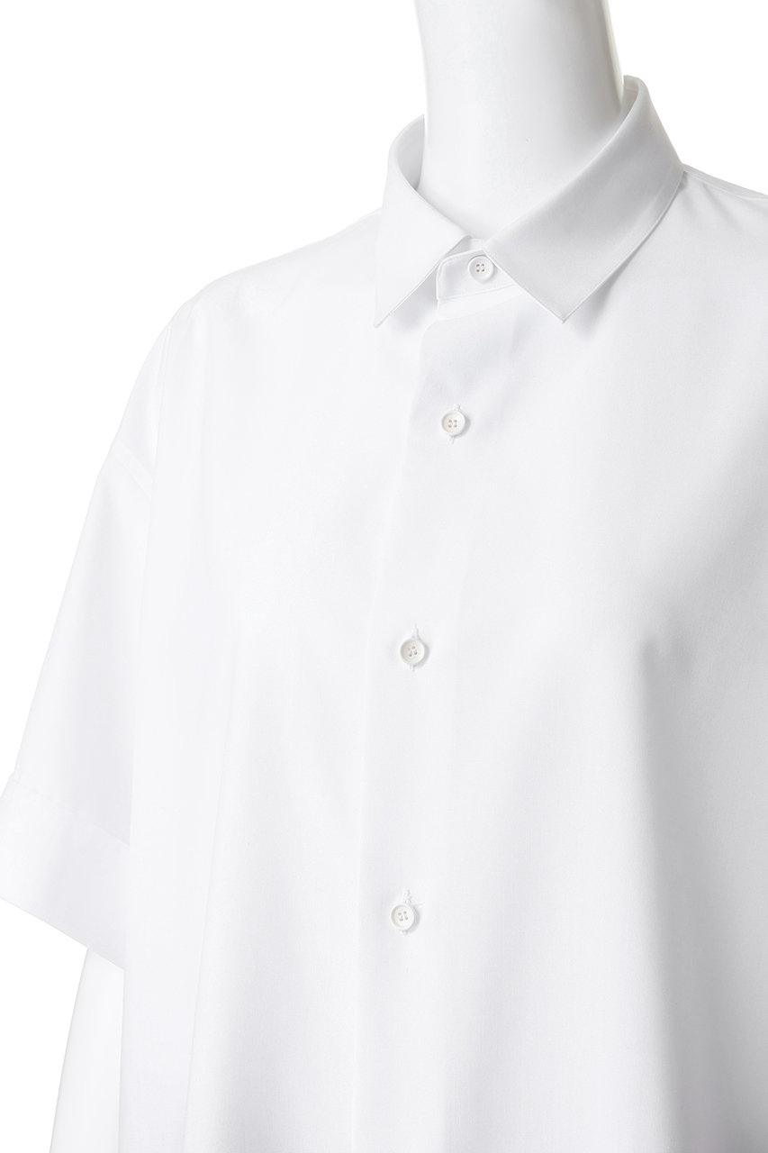 THE RERACS ホワイト 半袖シャツ THE RERACS(ザ・リラクス)｜【予約販売】ショートスリーブパーフェクト