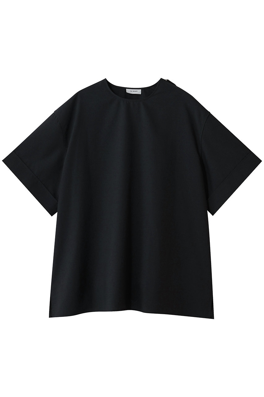 ザ・リラクス/THE RERACSの【予約販売】ショートスリーブサイドジッププルオーバーシャツ(ダークネイビー/26SS-REBL-479L-J)