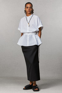 グルカシャツ　ザリラクス THE RERACS(ザ・リラクス)｜グルカシャツ/ホワイト の通販｜ELLESHOP