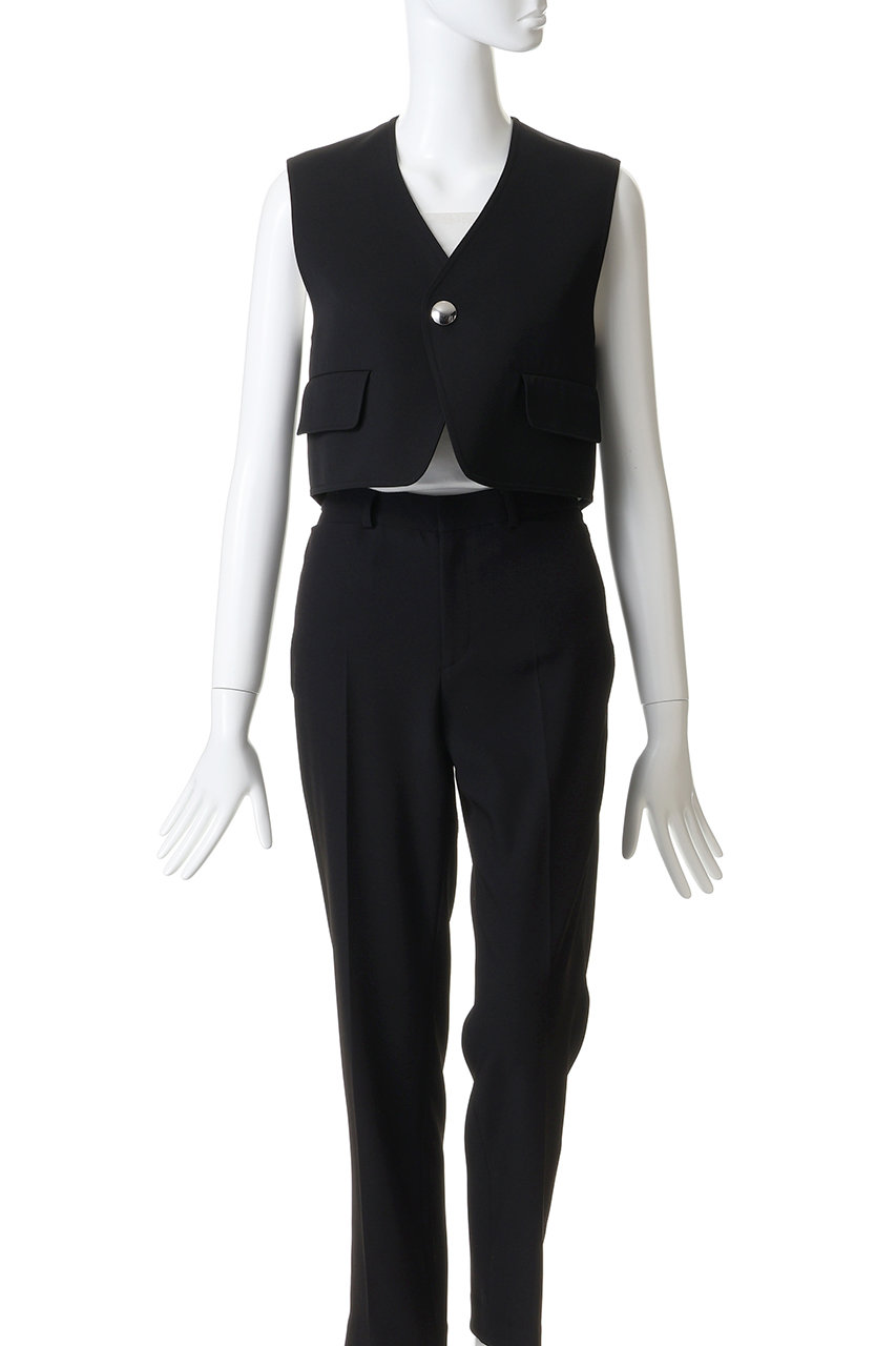 THE RERACS(ザ・リラクス)｜【予約販売】ショートベスト/ブラック の