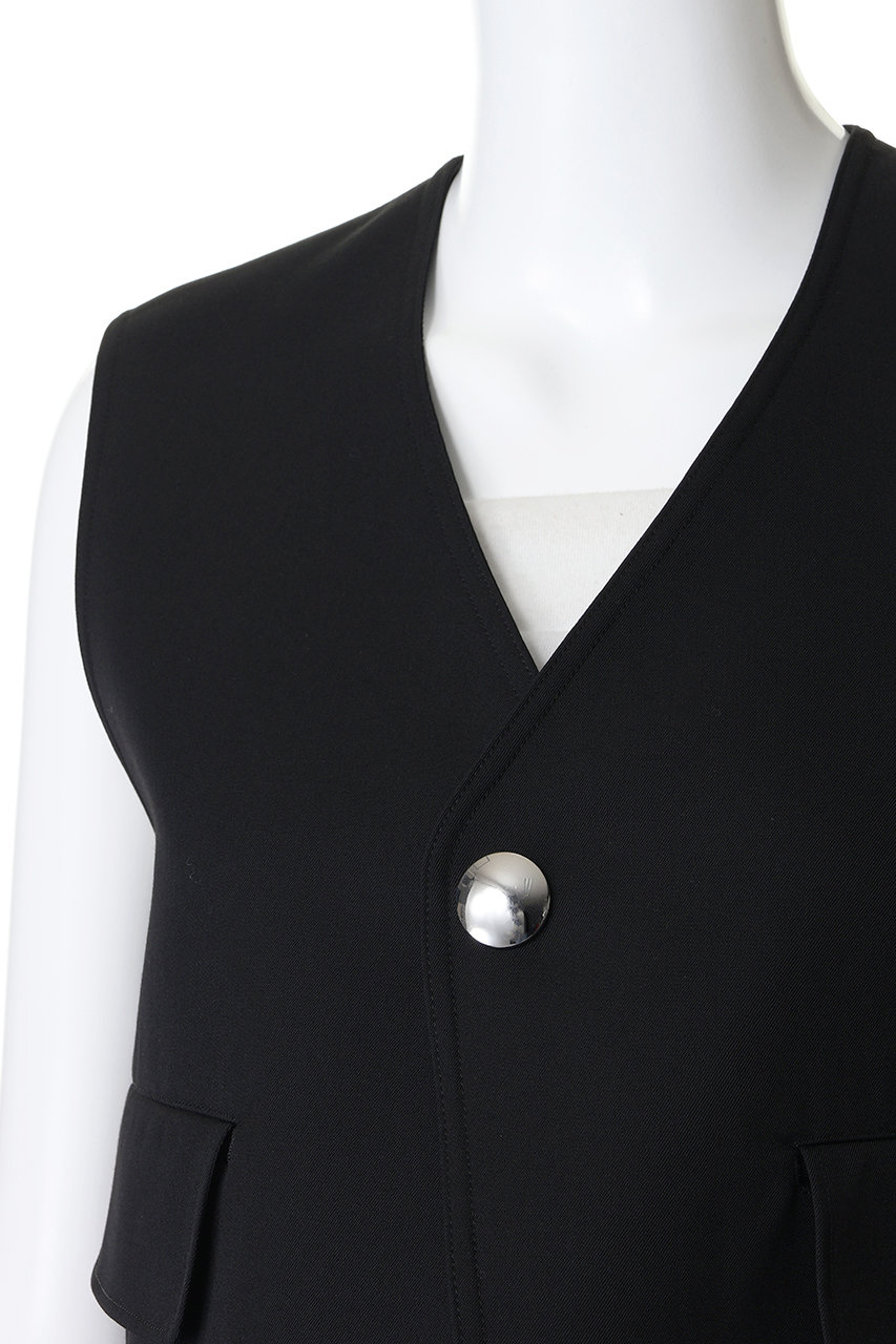 THE RERACS(ザ・リラクス)｜【予約販売】ショートベスト/ブラック の