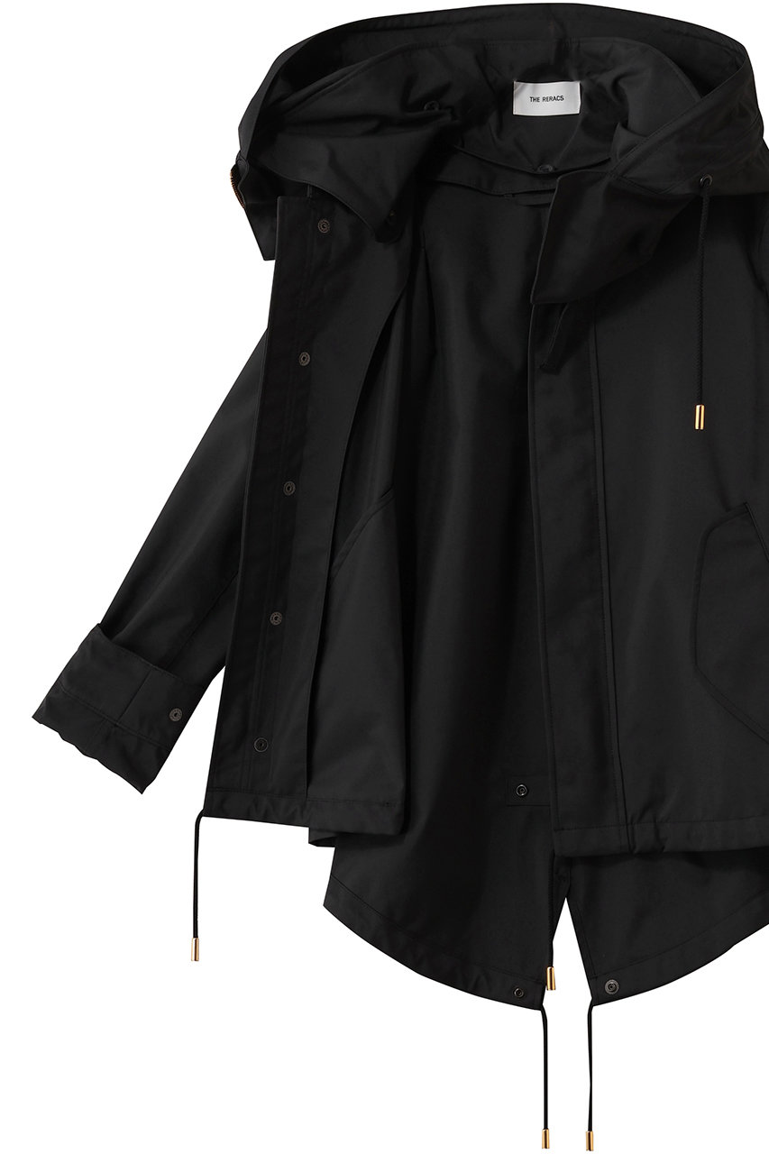 THE RERACS ザリラクス　ウールモッズコート　ブラック　38　極美品 International Gallery BEAMS（インターナショナルギャラリー ビームス