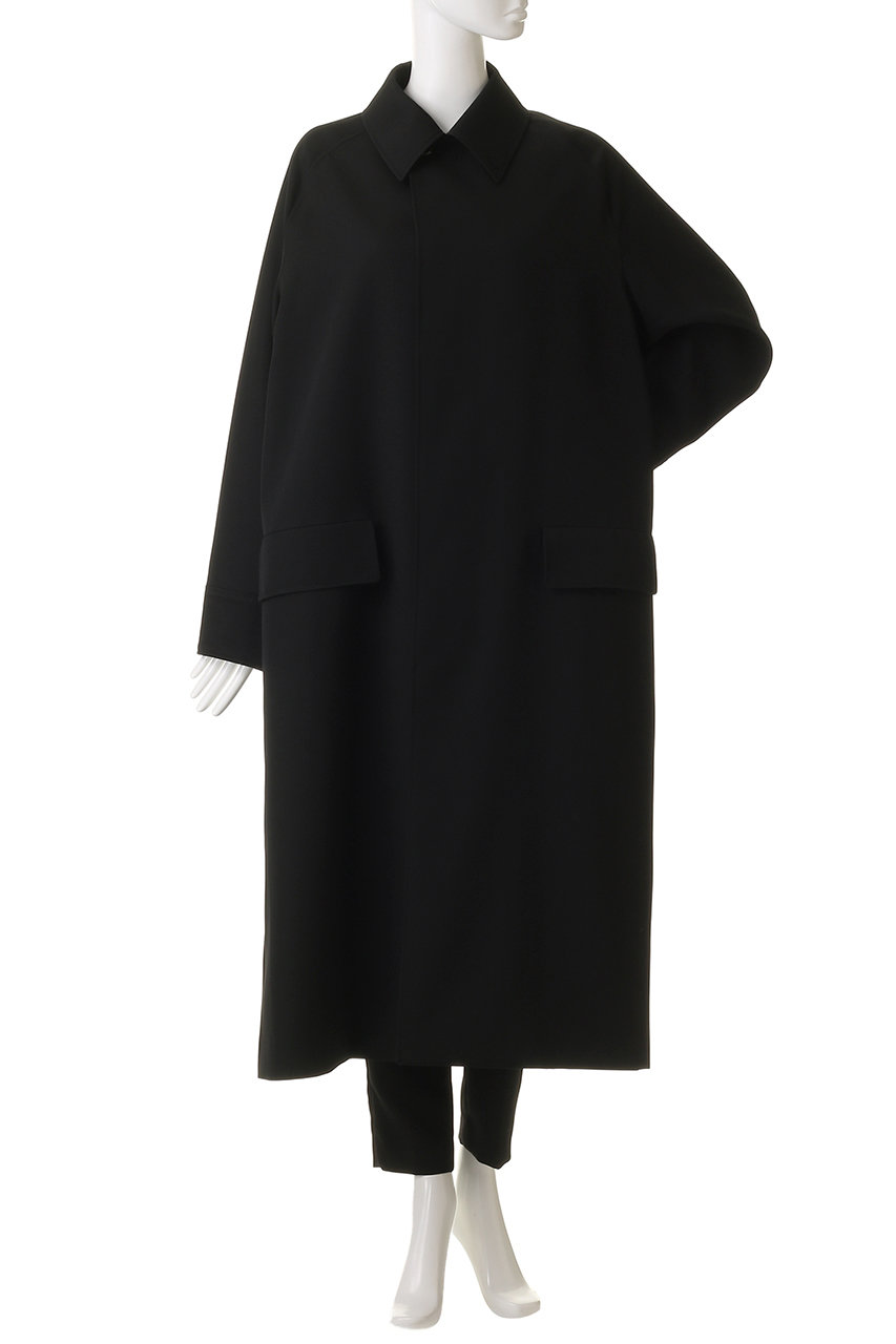 THE RERACS(ザ・リラクス)｜レイルウェイコート/ブラック の通販