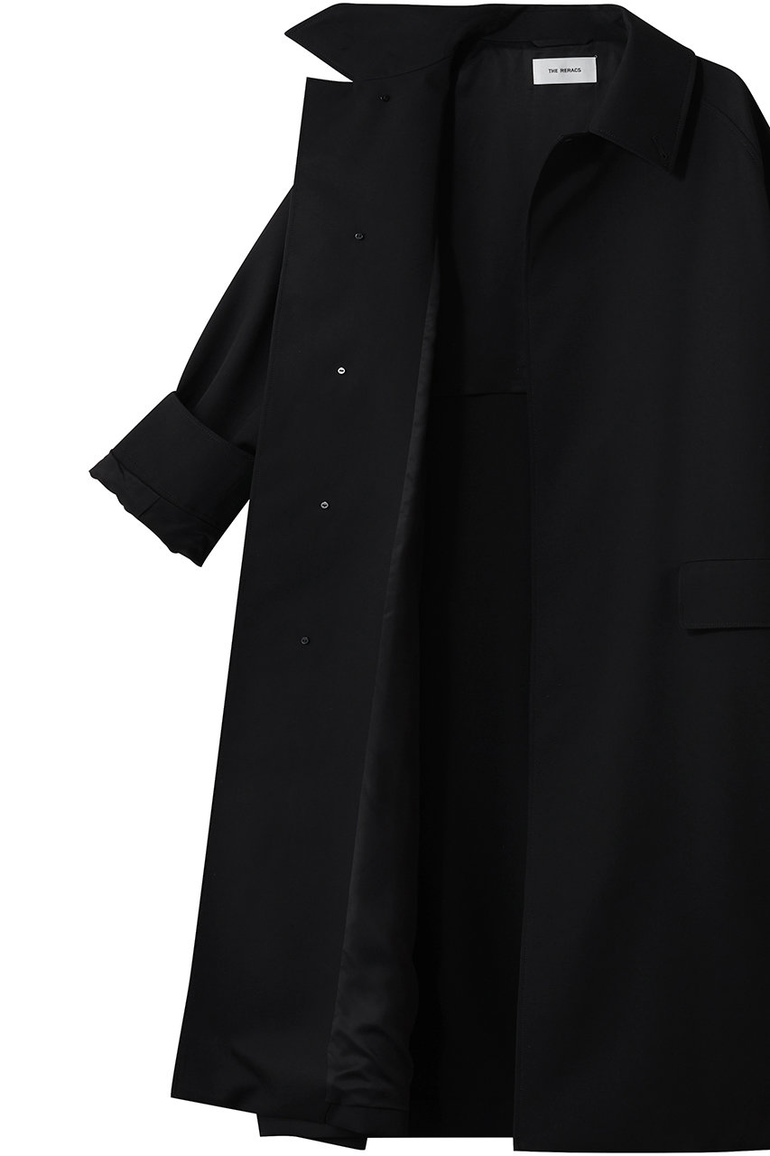 THE RERACS(ザ・リラクス)｜レイルウェイコート/ブラック の通販
