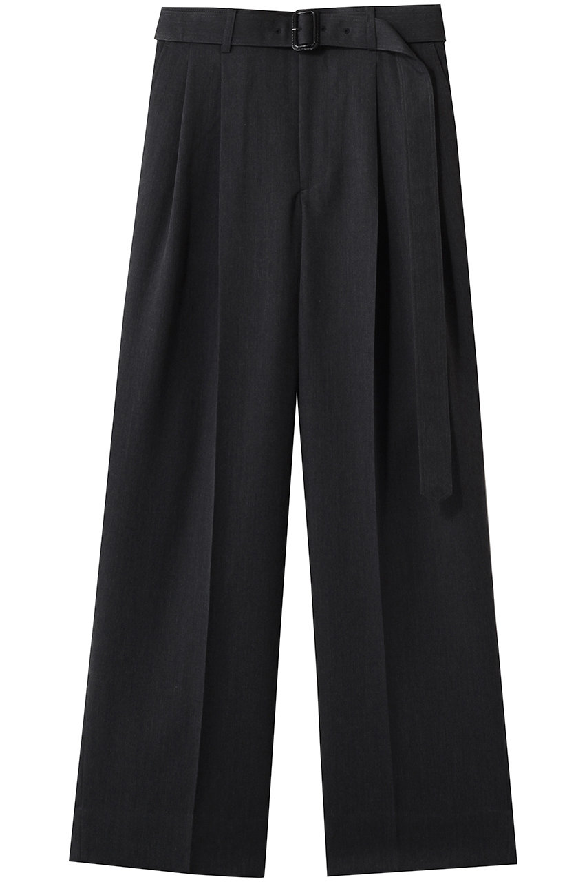 ザ・リラクス/THE RERACSの2タックベルテッドパンツ(トップグレー/26SS-REPT-296L-J)