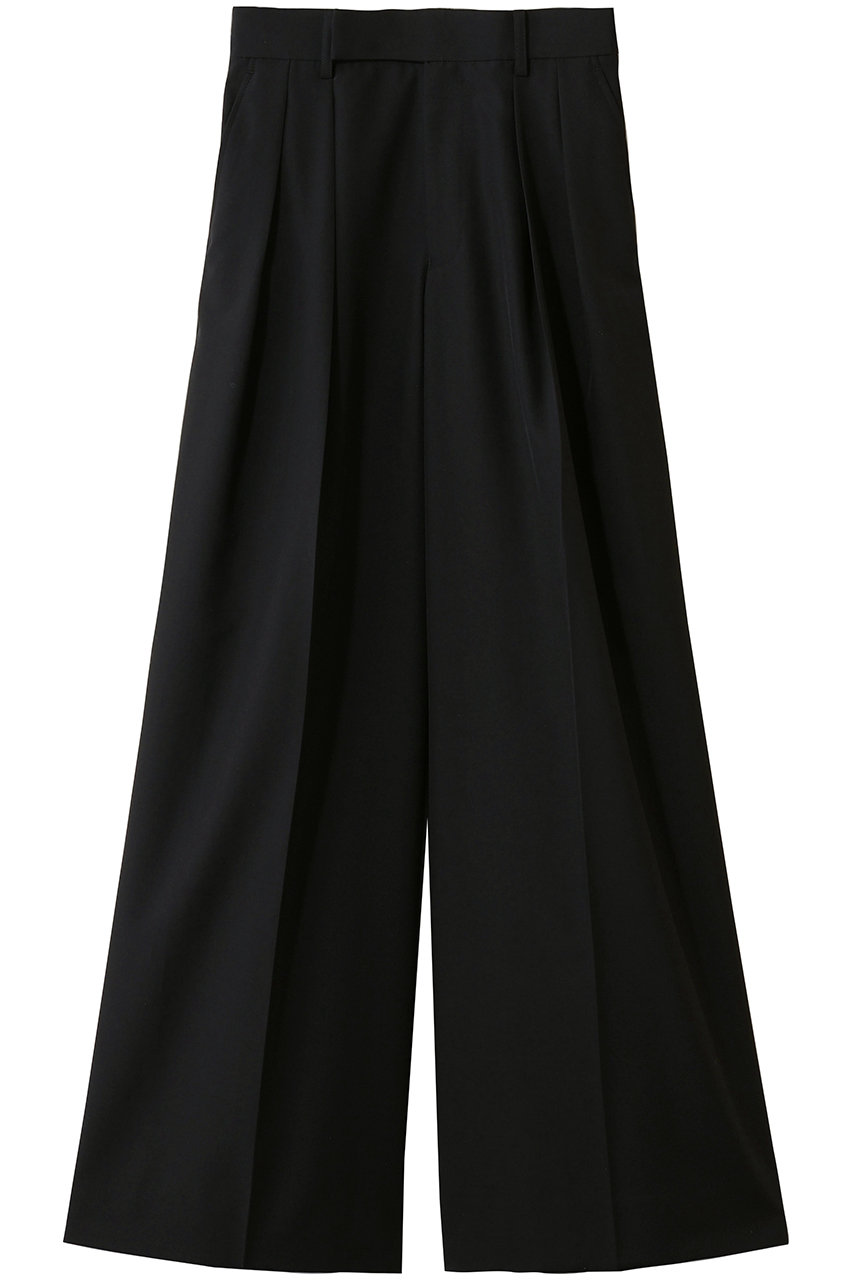 ザ・リラクス/THE RERACSの【予約販売】2タックワイドパンツ(ブラック/26SS-REPT-299L-J)