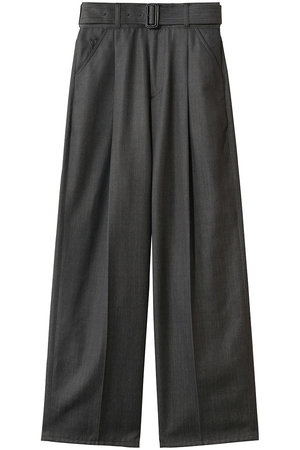 ザ・リラクス/THE RERACSの【予約販売】ベルテッドワイドデニムパンツ(110600/110604)