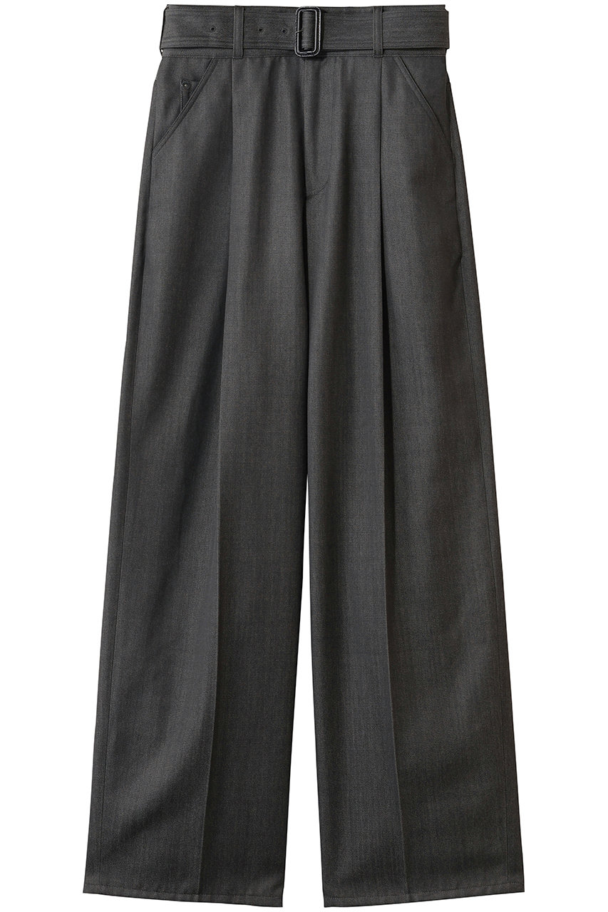 ザ・リラクス/THE RERACSの【予約販売】ベルテッドワイドデニムパンツ(ブラック/26SS-REPT-304L-J)