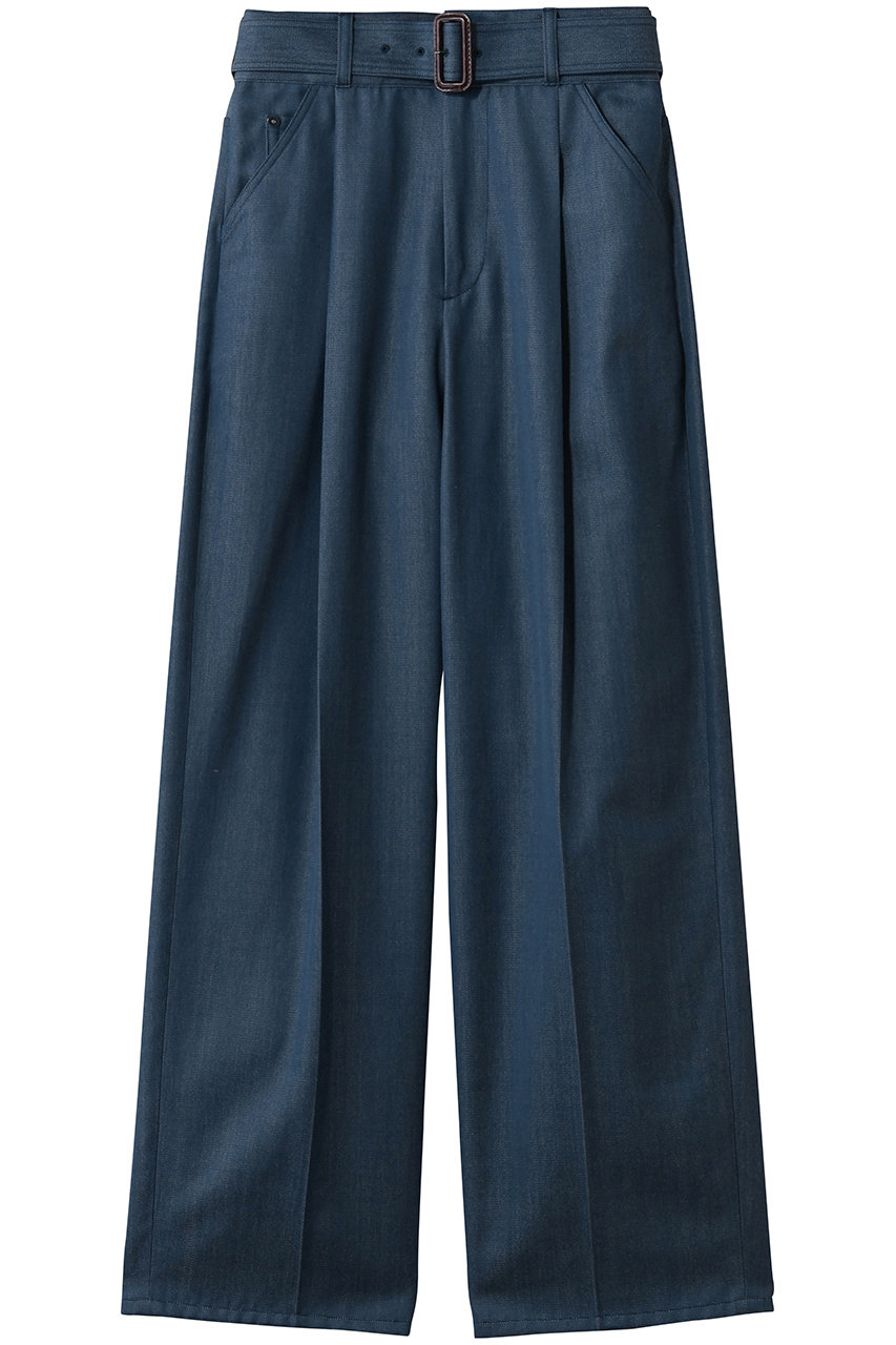 ザ・リラクス/THE RERACSの【予約販売】ベルテッドワイドデニムパンツ(インディゴ/26SS-REPT-304L-J)