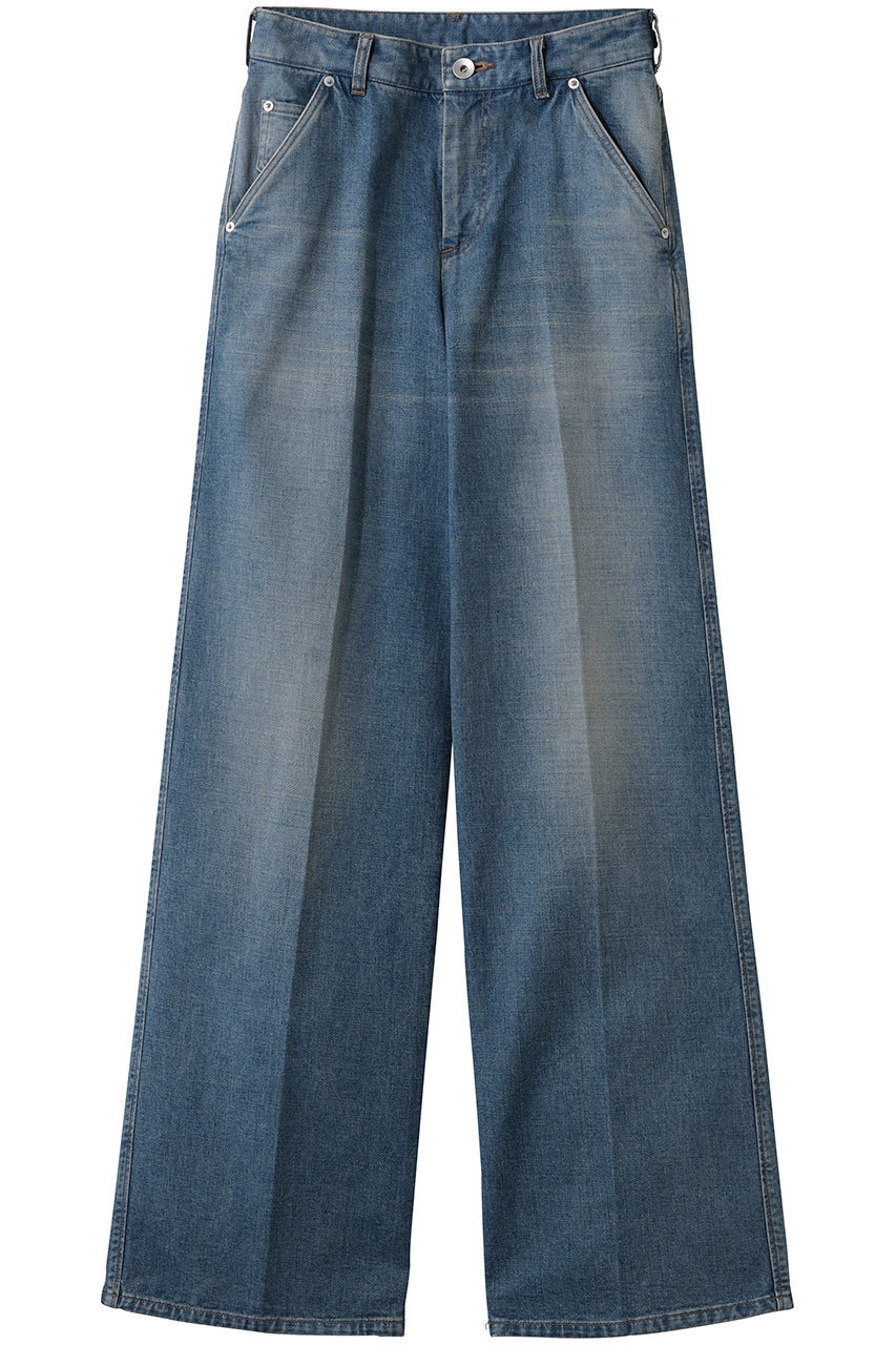 ザ・リラクス/THE RERACSの【予約販売】ワイドデニムパンツ(ウォッシュドブルー/26SS-REPT-307L-J)