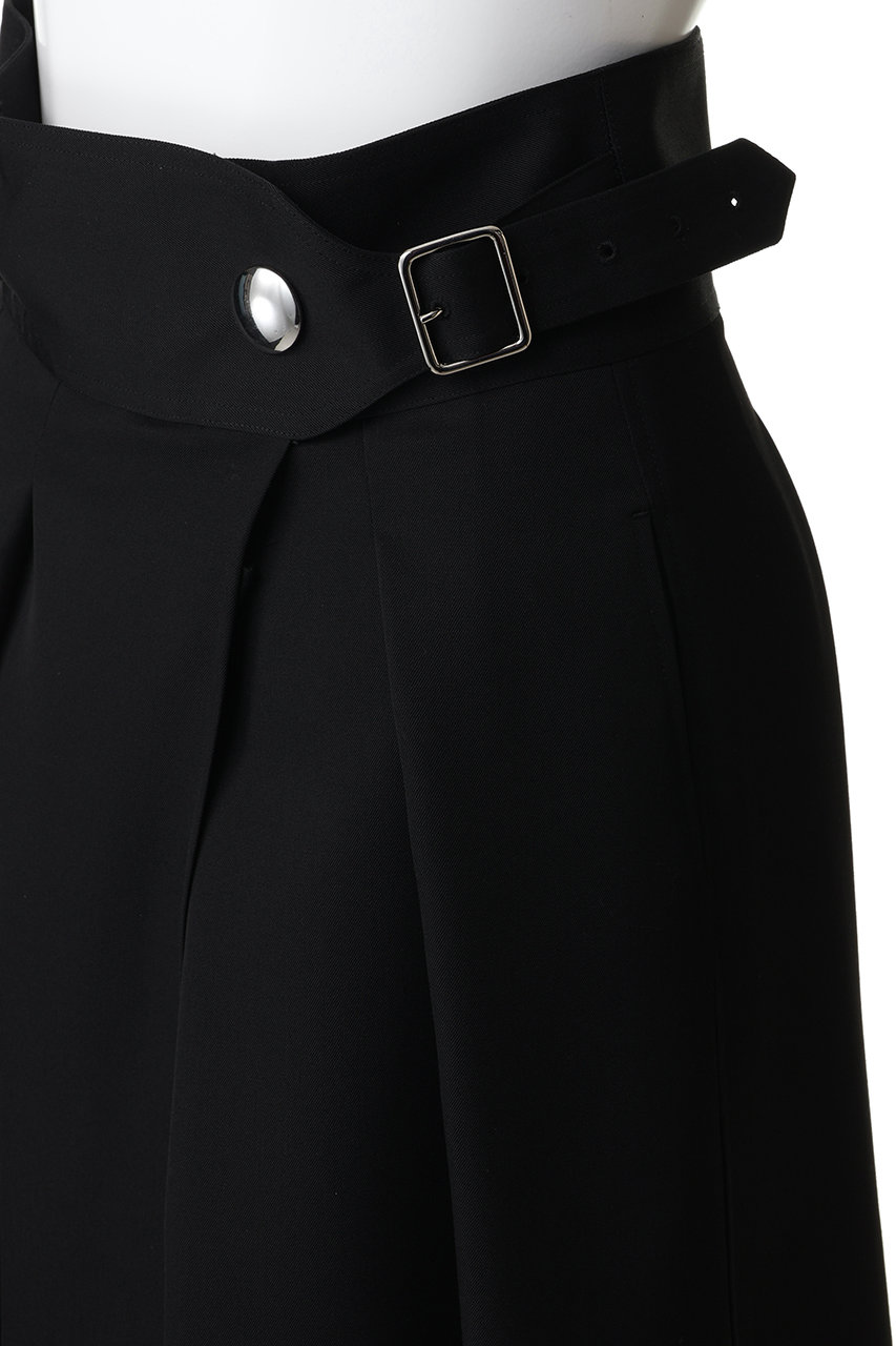 THE RERACS(ザ・リラクス)｜グルカキュロットパンツ/ブラック の通販