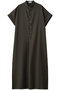 【予約販売】スリーブレスフロントタックポロドレス ザ・リラクス/THE RERACS ガンメタルグレー