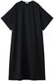 【予約販売】ショートスリーブサイドジップドレス ザ・リラクス/THE RERACS ダークネイビー