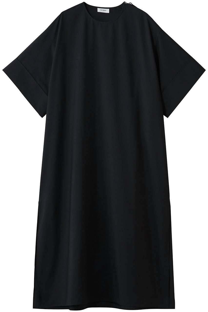ザ・リラクス/THE RERACSの【予約販売】ショートスリーブサイドジップドレス(ダークネイビー/26SS-REOP-178L-J)