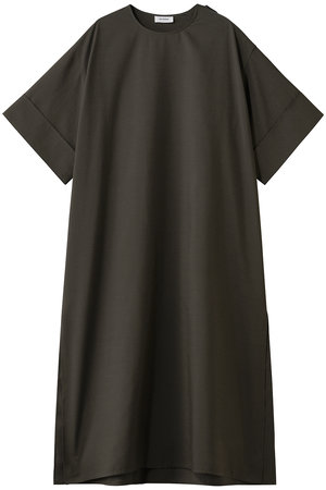 ザ・リラクス/THE RERACSの【予約販売】ショートスリーブサイドジップドレス(110500/110503)