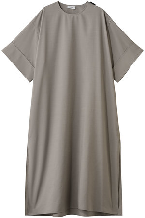 ザ・リラクス/THE RERACSの【予約販売】ショートスリーブサイドジップドレス(110500/110503)