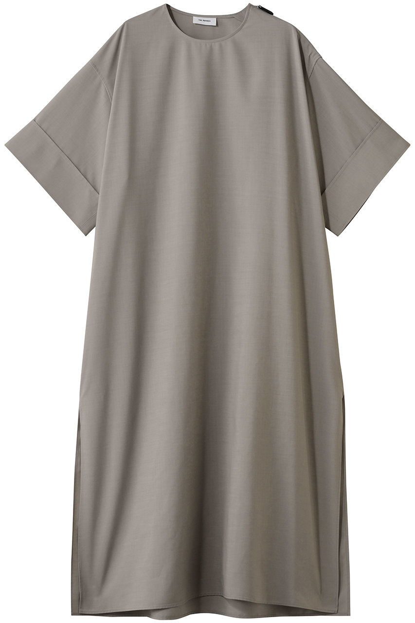 ザ・リラクス/THE RERACSの【予約販売】ショートスリーブサイドジップドレス(サンドストーン/26SS-REOP-178L-J)