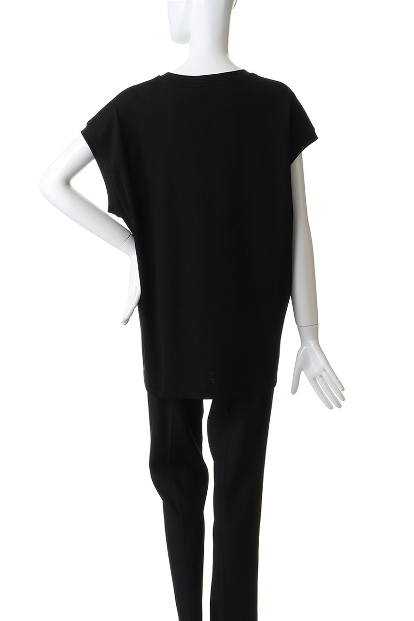 THE RERACS(ザ・リラクス)｜【予約販売】スリーブレスTシャツ/ブラック