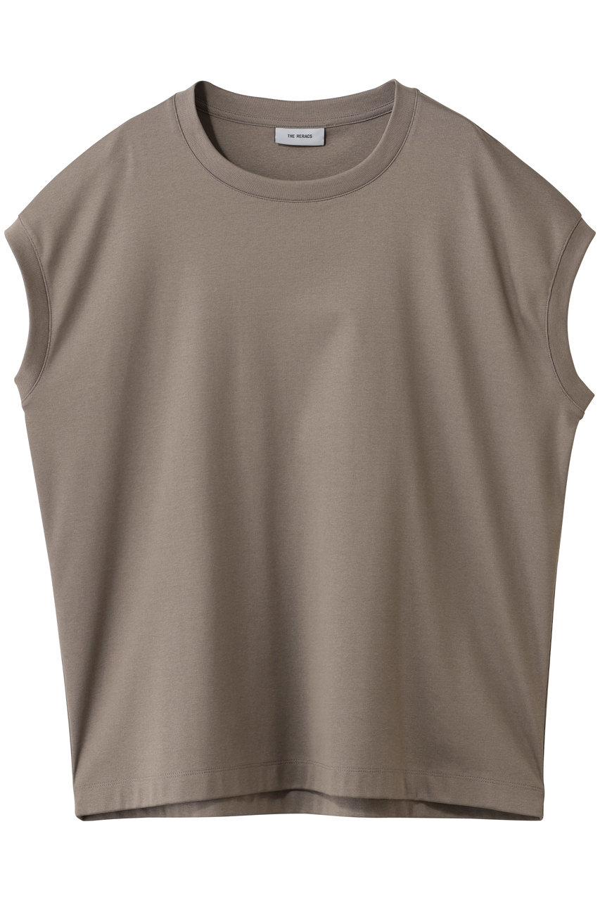 ザ・リラクス/THE RERACSの【予約販売】スリーブレスTシャツ(グレージュ/26SS-RECS-534L-J)
