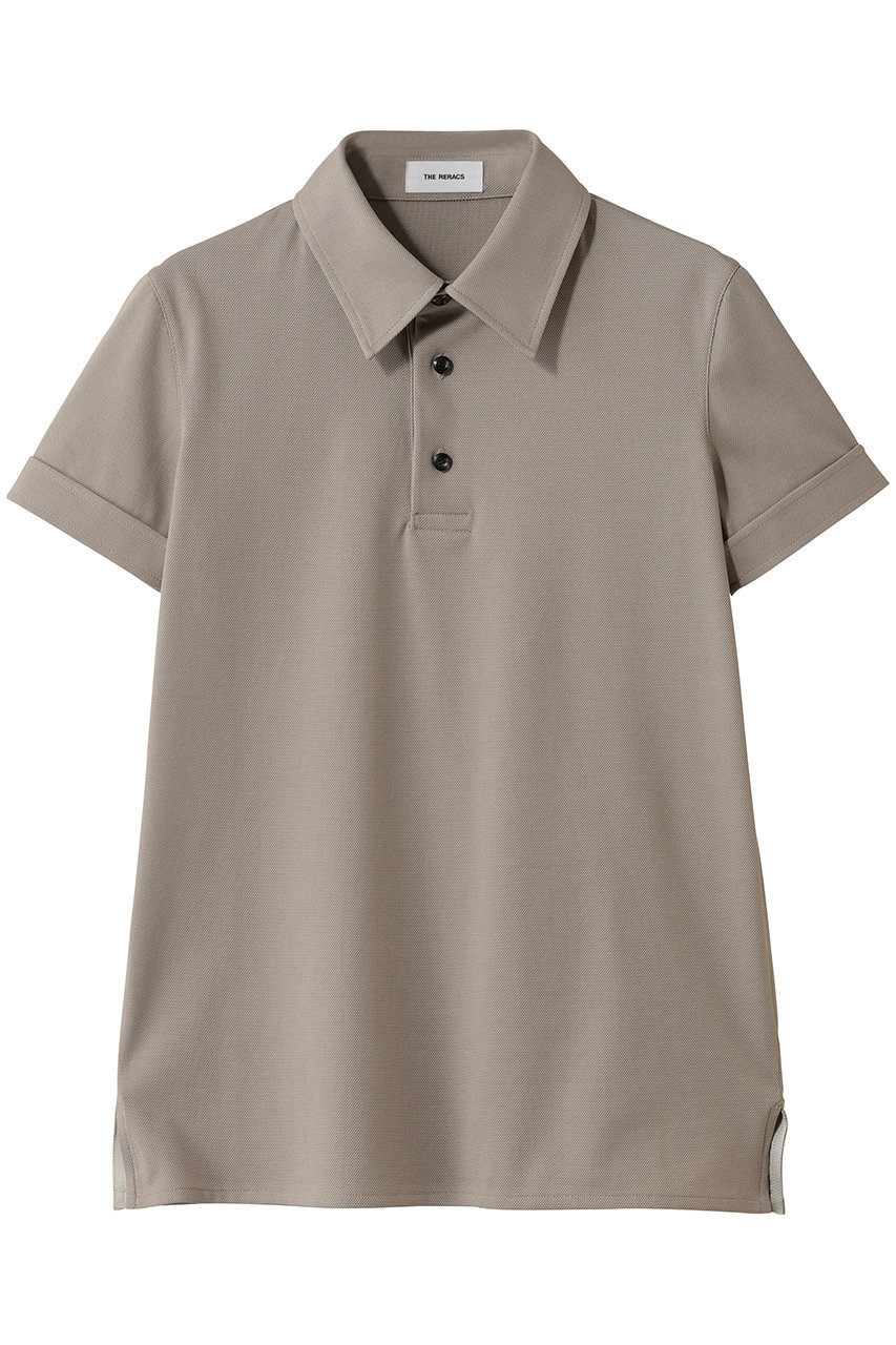 ザ・リラクス/THE RERACSの【予約販売】レギュラーカラーポロドレスブラウス(サンドストーン/26SS-RECS-541L-J)