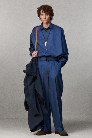 ザ・リラクス/THE RERACSの【予約販売】【MEN】デニムシャツ(110400/110403)