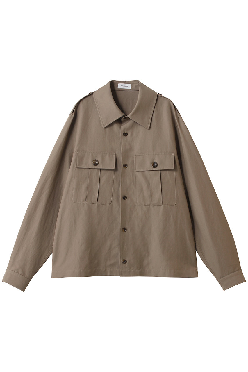 ザ・リラクス/THE RERACSの【予約販売】【MEN】CPO カーディガンブラウス(ベージュ/26SS-REBL-495-J)