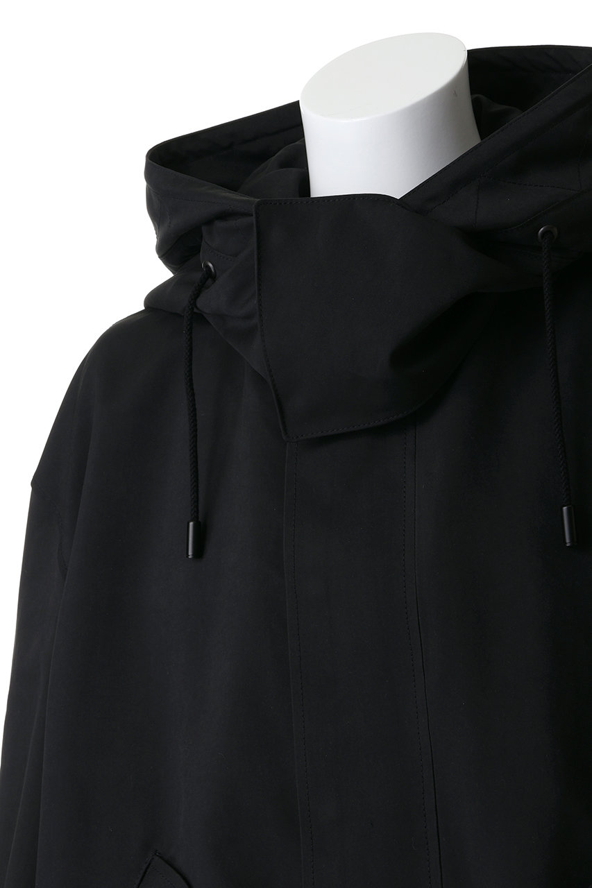 【極美品】THE RERACS　ザリラクス　モッズコート 黒　ブラック　L THE RERACS（ザ リラクス） THE RERACS LOOSE SHORT MODS COAT