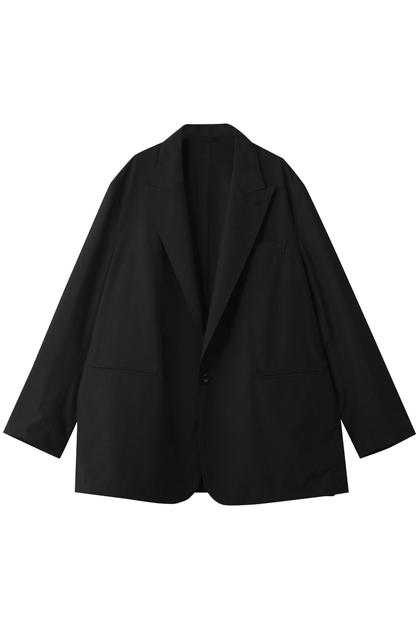 ザ・リラクス/THE RERACSの【予約販売】【MEN】カーディガンライクジャケット(ブラック/26SS-REJK-261-J)