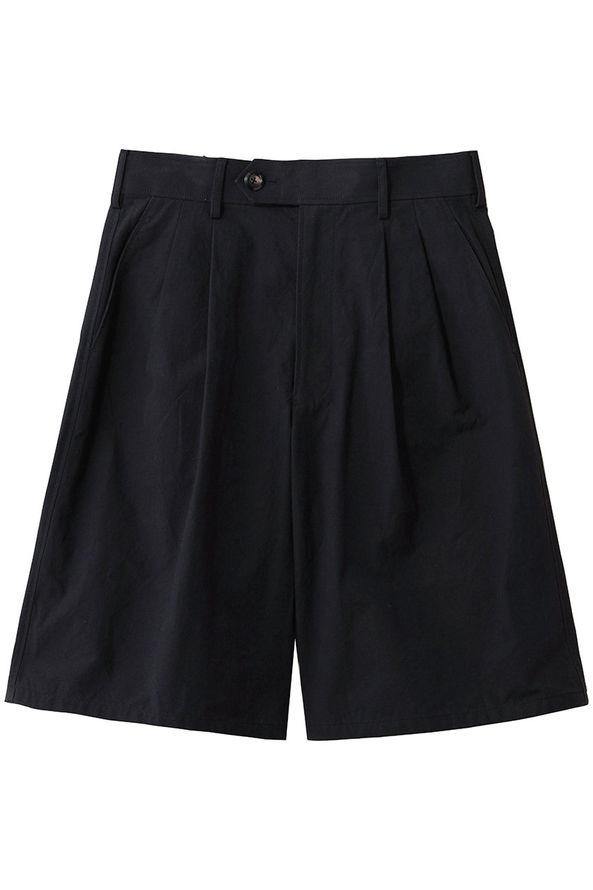 ザ・リラクス/THE RERACSの【予約販売】【MEN】ワイドショートタックパンツ(ダークネイビー/26SS-REPT-311-J)