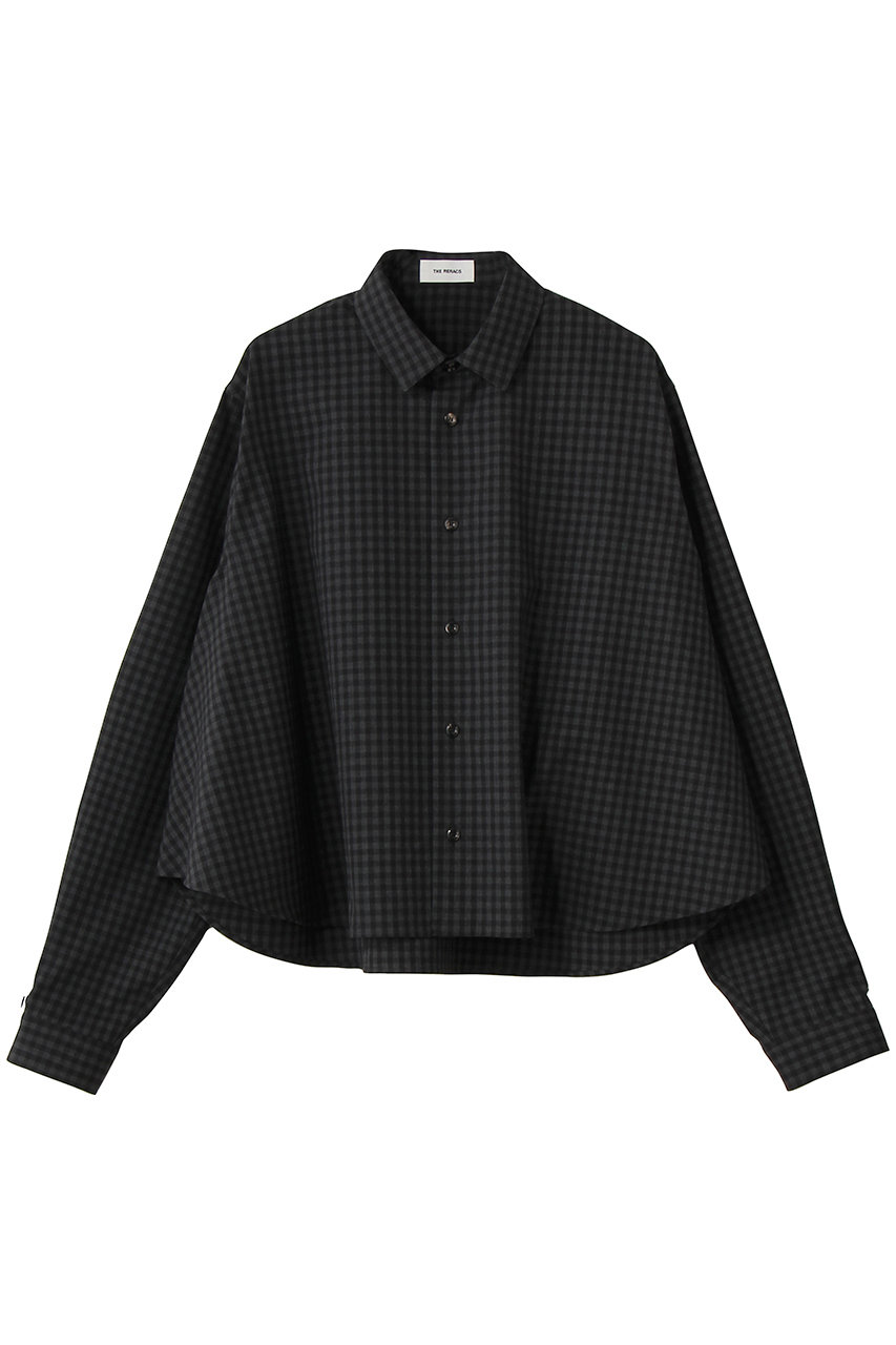 ザ・リラクス/THE RERACSの【予約販売】レギュラーカラーAラインシャツ(ギンガムチェック/26FW-REBL-513L-2-J)