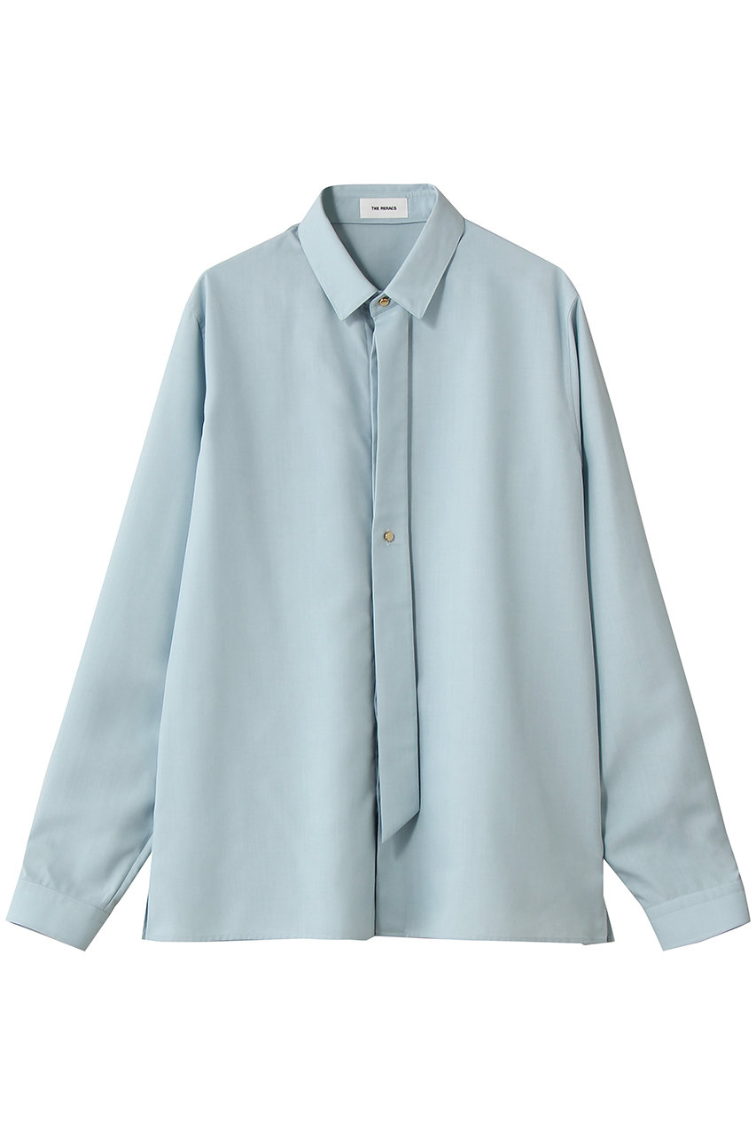 ザ・リラクス/THE RERACSの【予約販売】タイニーカラーフロントタイシャツ(ブルー/26FW-REBL-518L-J)