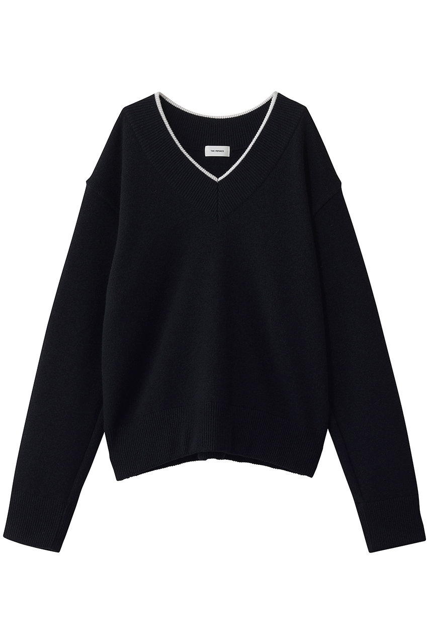 ザ・リラクス/THE RERACSの【予約販売】クリケットニット(ダークネイビー/26FW-REKN-407L-J)