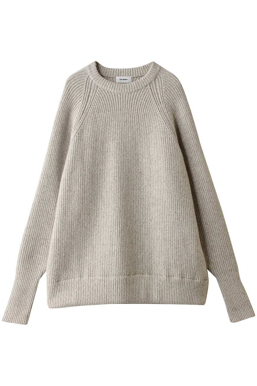 ザ・リラクス/THE RERACSの【予約販売】ラグランクルーネックルーズニットプルオーバー(エクリュ/26FW-REKN-415L-J)
