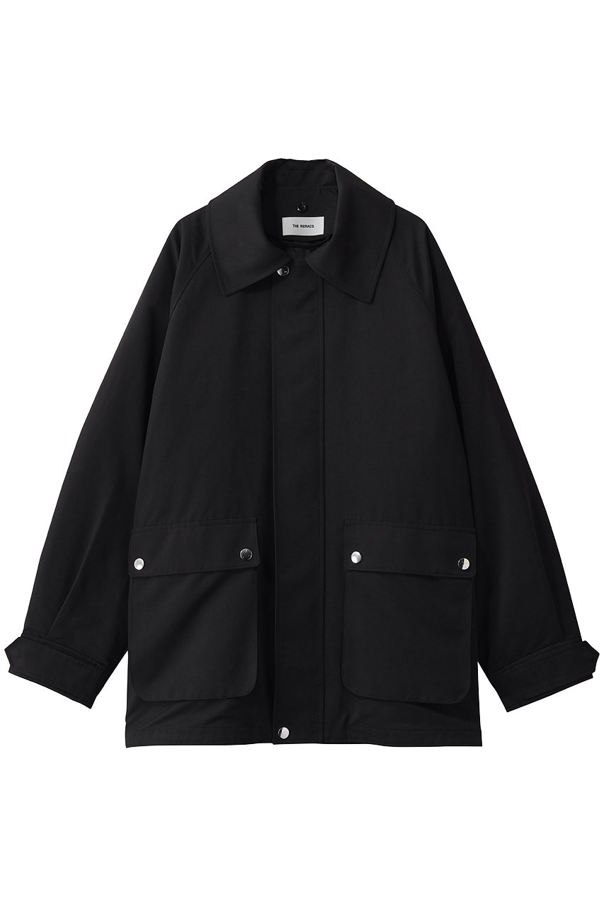 ザ・リラクス/THE RERACSの【予約販売】【MEN】ハンティングコート（ノーライナー）(ブラック×シルバー/26FW-RECT-523-2-J)