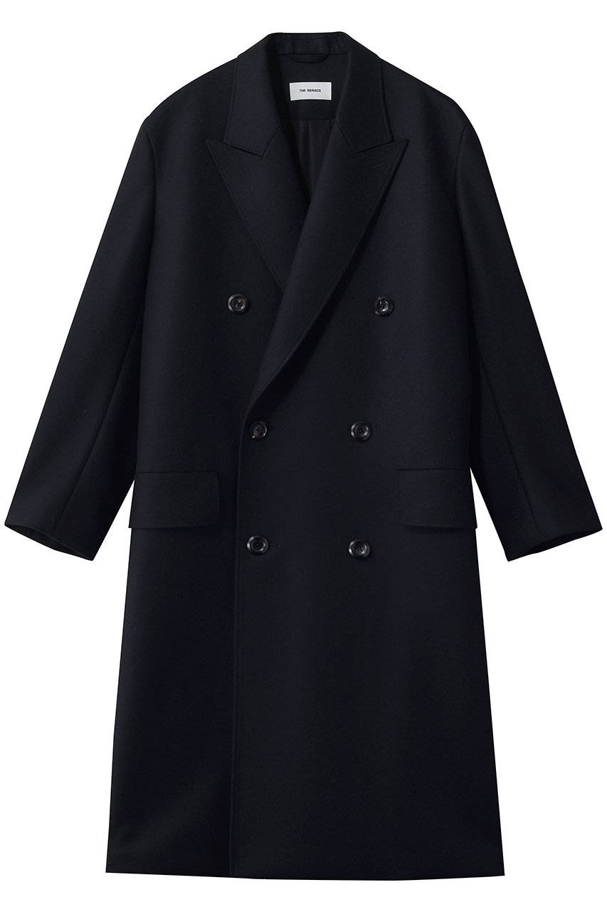 ザ・リラクス/THE RERACSの【予約販売】【MEN】ダブルピークドテーラードコート(ダークネイビー/26FW-RECT-527-J)