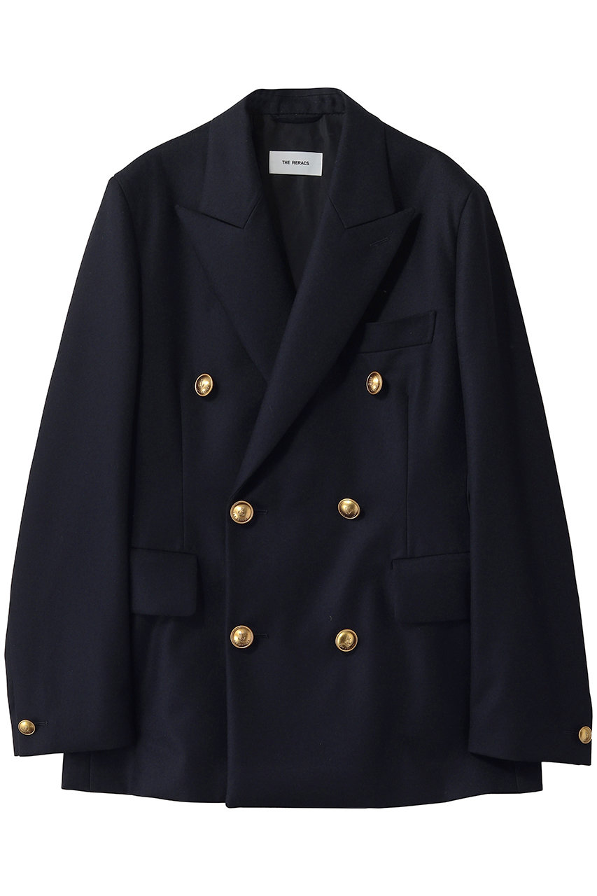 ザ・リラクス/THE RERACSの【予約販売】【MEN】THE RECLASSIC ピークドダブルジャケット(ダークネイビー/26FW-REJK-289-J)