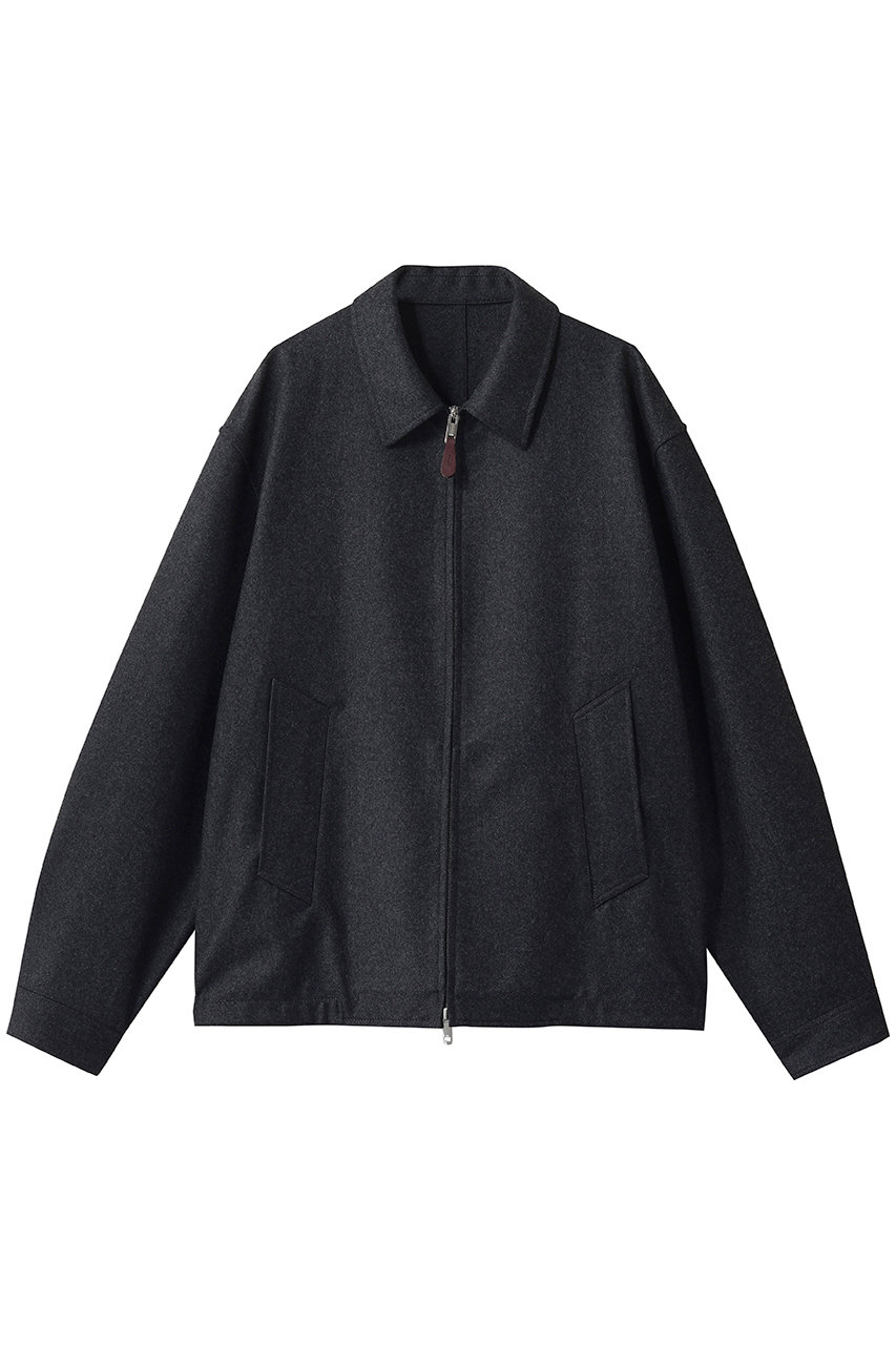 ザ・リラクス/THE RERACSの【予約販売】【MEN】バルカラーハリントンジャケット(チャコールグレー/26FW-REJK-300-J)