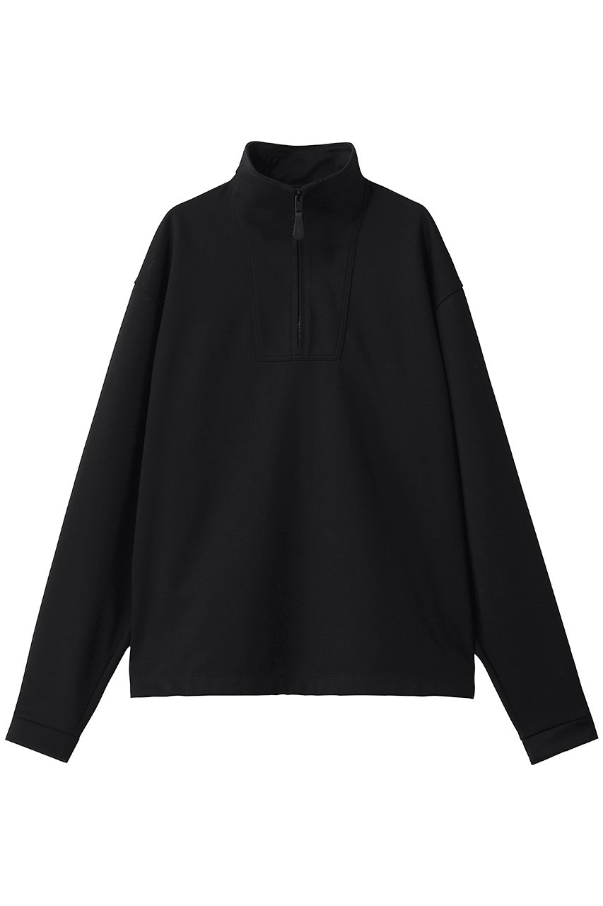 ザ・リラクス/THE RERACSの【予約販売】【MEN】ハーフジッププルオーバー(ブラック/26FW-RECS-559-J)