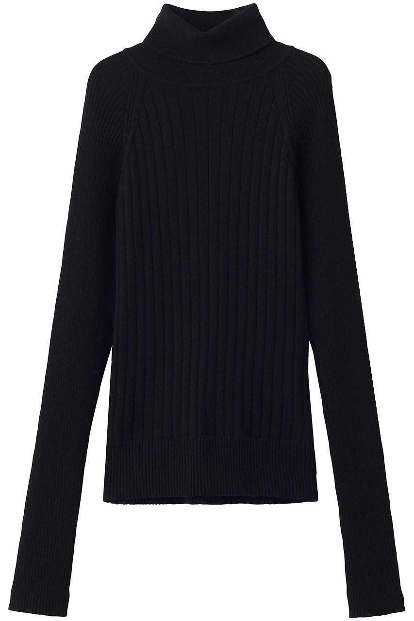 THE RERACS 【MEN】ラグランタートルネックニットプルオーバー (ブラック, 0(FR)) ザ・リラクス ELLE SHOP