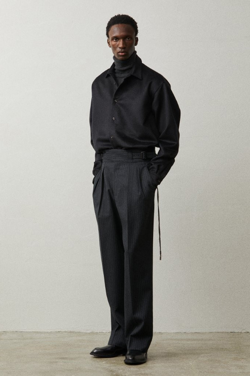 THE RERACS - THE RERACS 23AW ラグランタートルプルオーバーニット THE RERACS(ザ・リラクス)｜【予約販売】【MEN】ラグラン