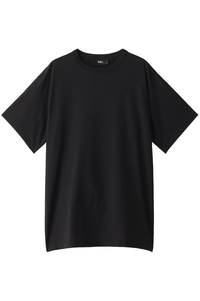 THE RERACS ザ・リラクス メンズ(MENS)オーバーサイズTシャツ ブラック