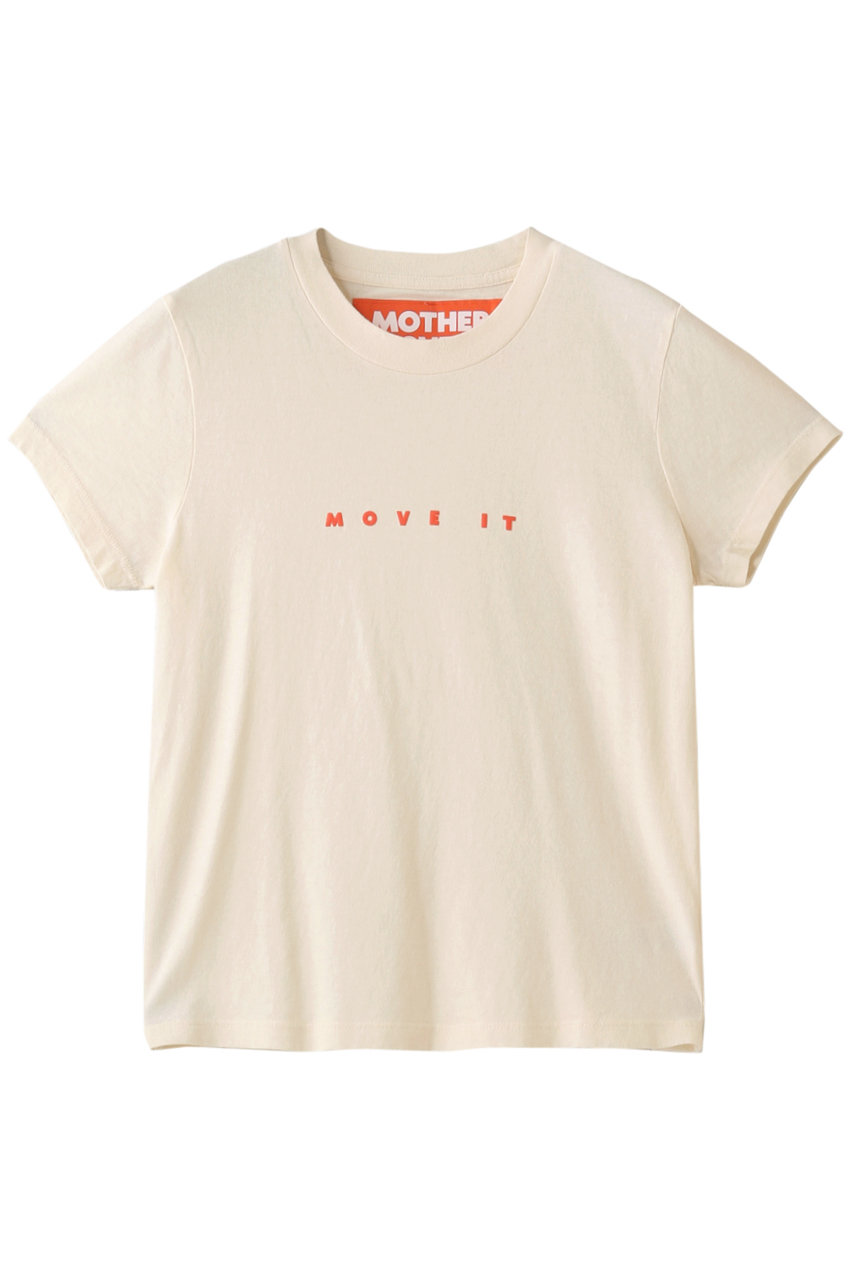 MOTHER マザー 【MOVE IT】RISE & SHINE ロゴTシャツ アイボリー