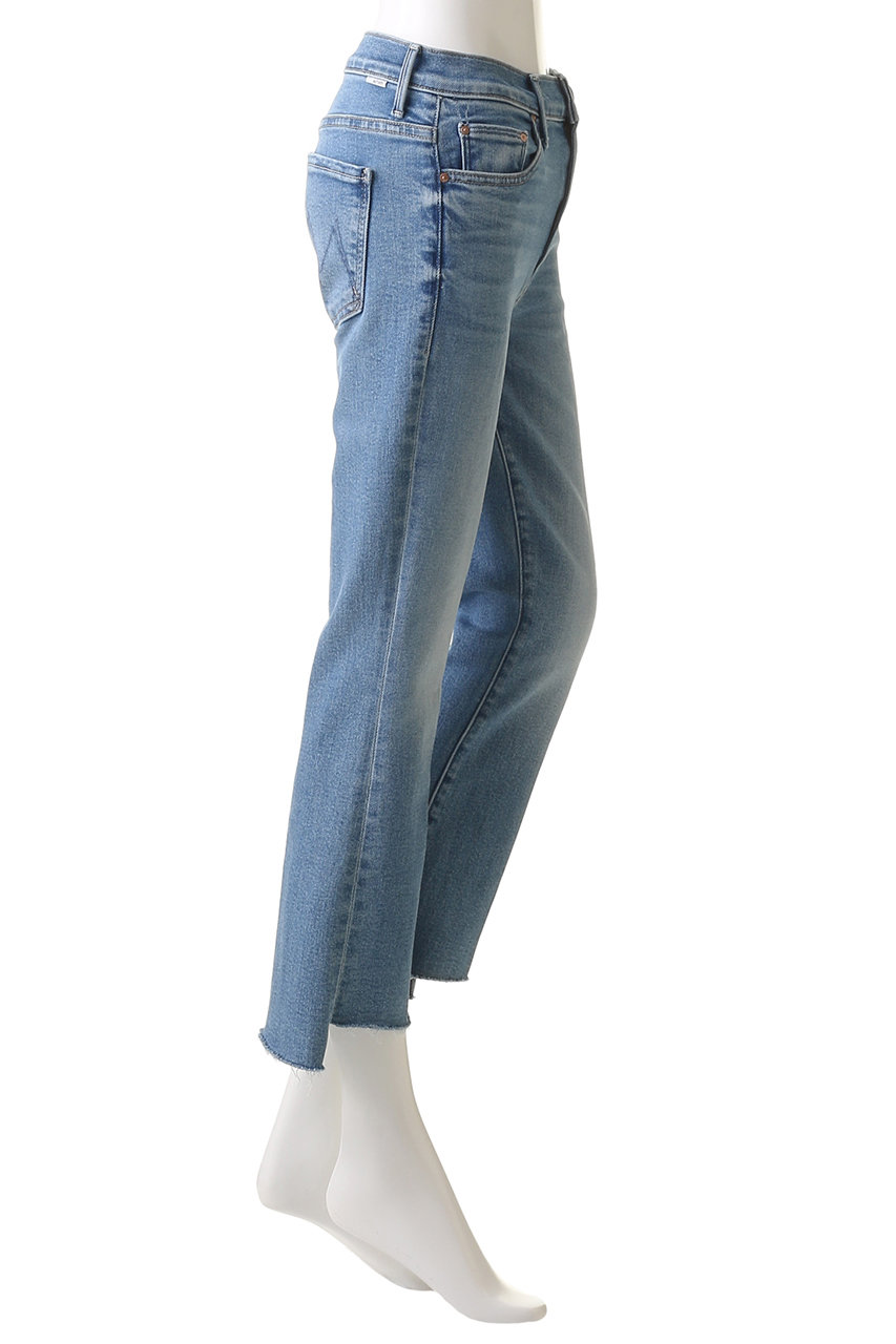 MOTHER(マザー)｜【LIL】THE INSIDER CROP STEP FRAY スキニー