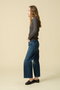 THE HALF PIPE ANKLE FRAY ワイドカーブデニム (DYT) マザー/MOTHER
