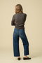 THE HALF PIPE ANKLE FRAY ワイドカーブデニム (DYT) マザー/MOTHER